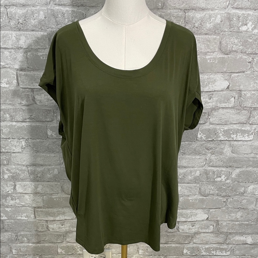GAP Dark Green Short Sleeve Women's Tee